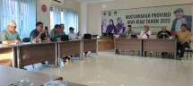 Terkait Persoalan di PWI Pusat Rapat Pleno PWI Riau Minta Dilaksanakan KLB