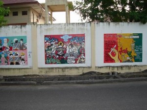 Permalink ke Sosialisasi Bahaya Narkoba Lewat Lukisan di Tembok Pagar