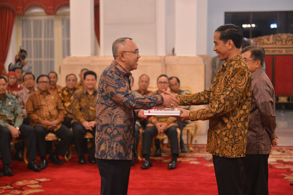 Permalink ke Plt Gubri Terima DIPA dari Presiden Jokowi