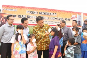 Permalink ke Bank RiauKepri Kembali Dirikan Posko Bencana Asap di Pandau