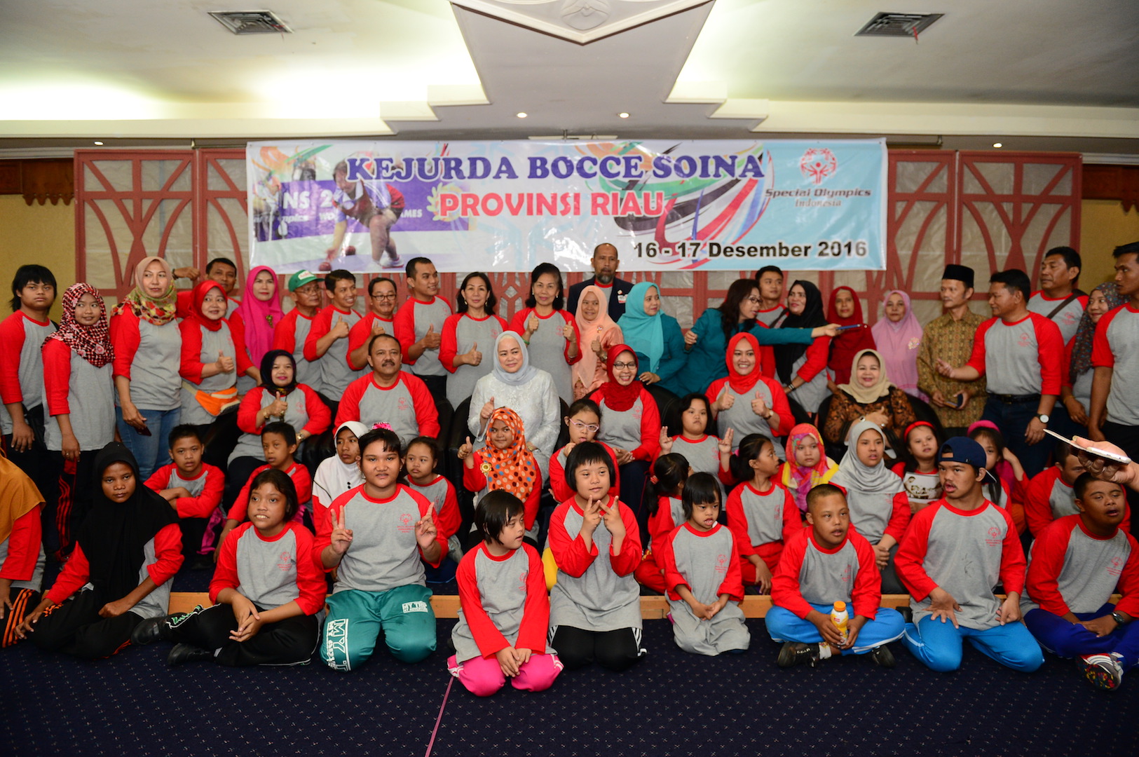 Permalink ke Ibu Gubri hadiri Pembukaan KEJURDA BOCCE SOINA Provinsi Riau